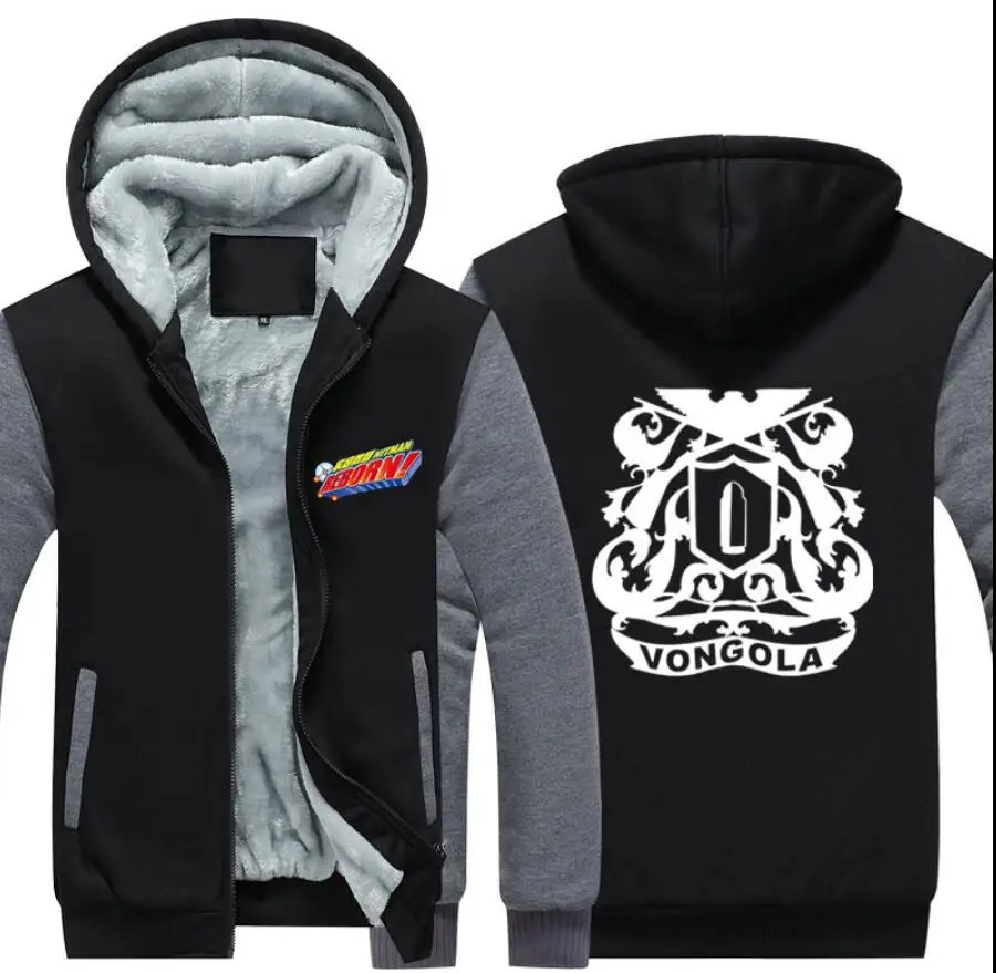 Hitman Reborn anime Hip Hop Thick Constract color Sleeve