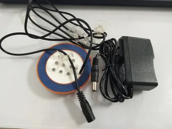 

Wholesale 7.5CM Diameter Colorful LED Air stone Increase oxygen aeration Bubble stone