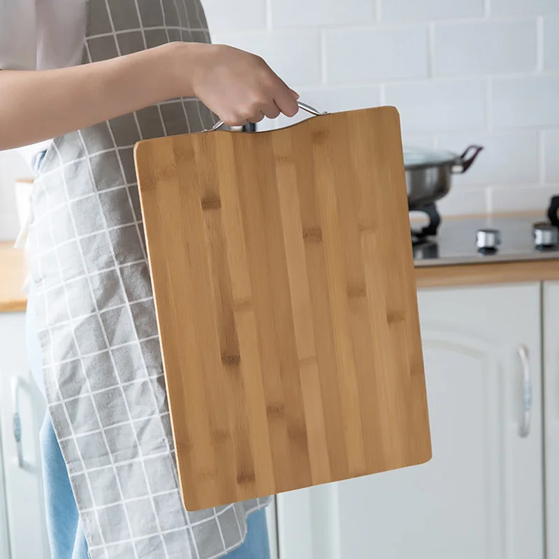 

Thicken Cutting Boards Nature Chopping Board Bamboo Chopping Block Tool Wooden Cutting Board for The Kitchen Hot Kitchen Stuff