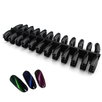 

Nail Tips 240pcs/lot false tips UV gel polish Model Tools DIY Natural Clear Black White Artificial Nails Art dropships wholesale