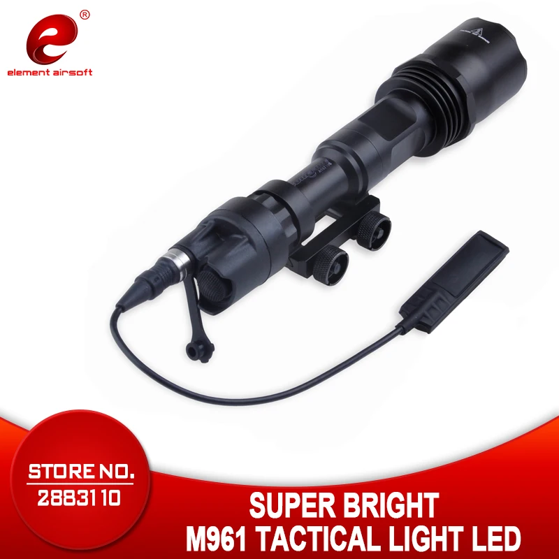 

Element SF Tactical light M961 LED Flash Light Version Super Bright Tactical Flashlight For Rifle EX109 waterproof led hot sell
