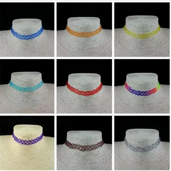 

2016 Free Shipping New Fashion Women's Jewelry Fishline Tattoo Necklace Ms. Clavicle Clothing Accessories Punk jewelry