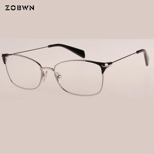 Ретро очки высокого качества, черные, кошачий глаз, фиолетовые очки для женщин, gafas oculos de grau feminino, женские винтажные очки - Цвет оправы: 1683 C11