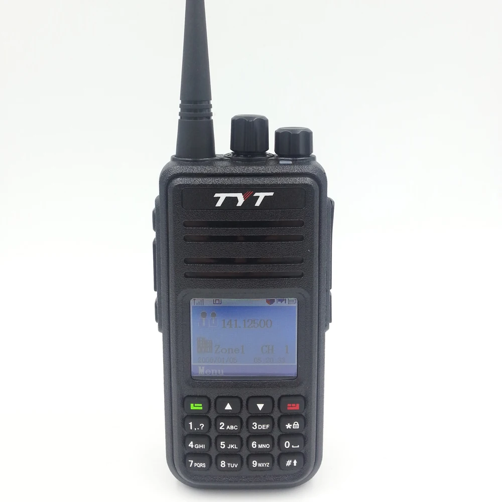 DMR Digital TYT MD380 1000 каналов 400-480 МГц TYT MD-380 walkie talkie hamphone с кабелем для программирования