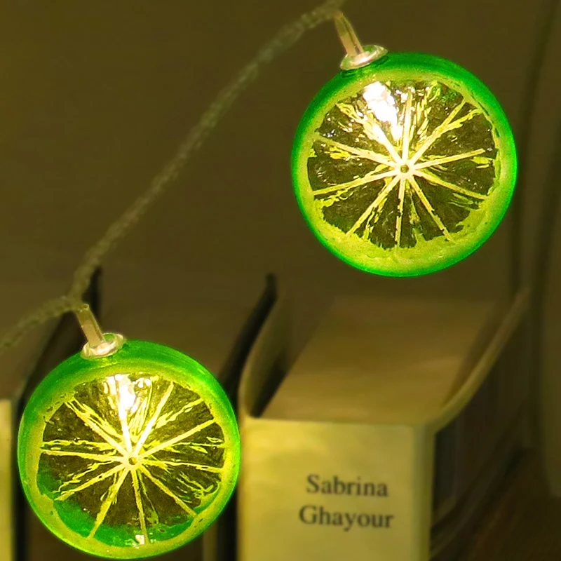 5 м 20 лампочек Lemon LED сказочные огни гирлянда рождественские гирлянды свадебные