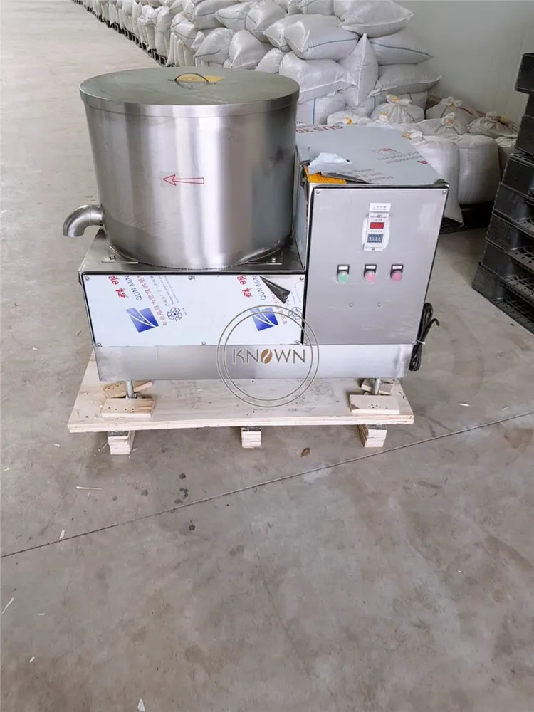 Commercial 240kg/h electric Dehydrator vegetable and fruit Deoiling Deoiler machine with CE ISO approved