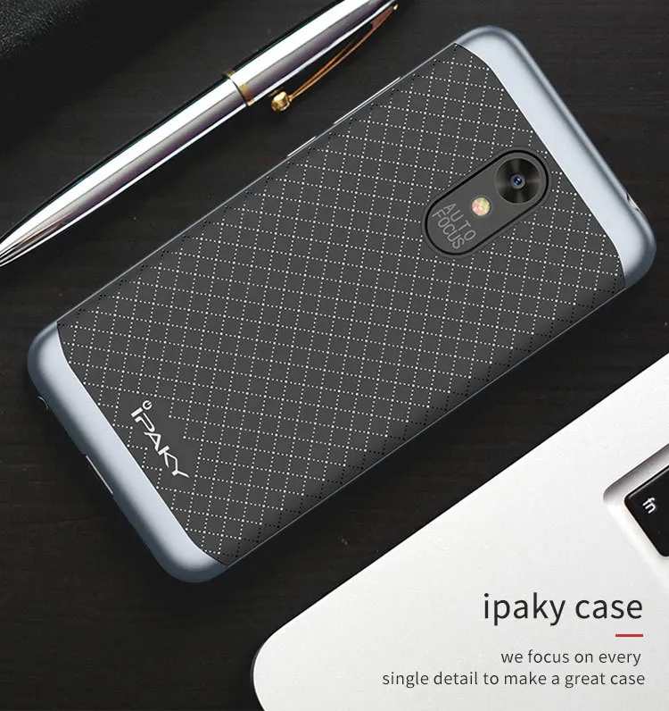 

100% iPaky Top Quality 2 in 1 design Case for Meizu M6 (5.2'') Silicone Protector Back Cover+Hard PC Frame for Meizu M 6