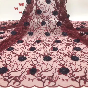

Swiss Voile Lace Fabric 2019 High Quality Lace Best Selling African Dresses For Wedding Lace Cotton Lace Party Dress (6-19