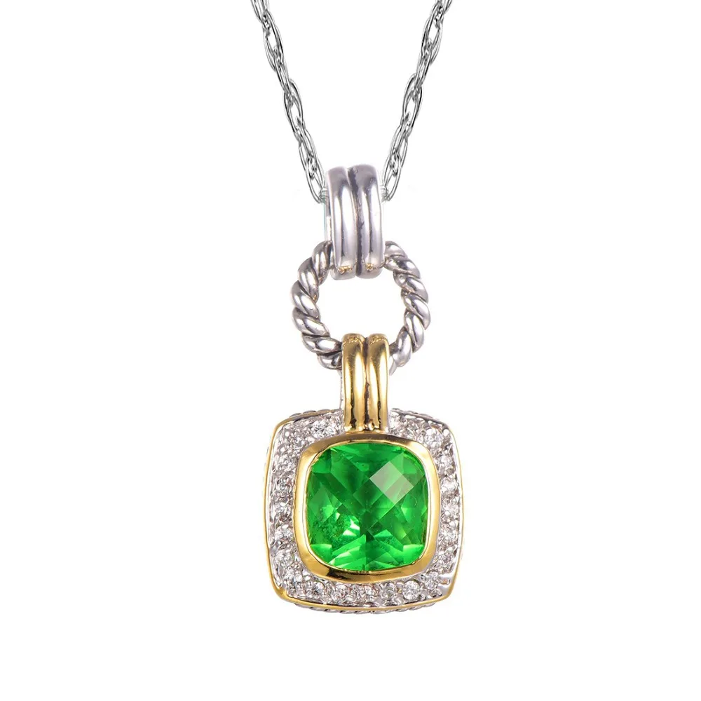 

Красивая подвеска из стерлингового серебра 925 пробы Peridot, бесплатная доставка, привлекательный ювелирный кулон TE736