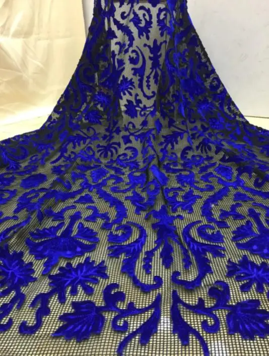 nice looking feather embroidery tulle mesh lace fabric Sophia-10.513 with good quality for party dress | Дом и сад