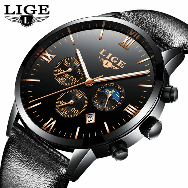 Best Price LIGE Mens Watches Top Brand Luxury Fashion Quartz Watch Men Waterproof Leather Date Business Clock Sport Watch Relogio Masculino Best Price LIGE Mens Watches Top Brand Luxury Fashion Quartz Watch Men Waterproof Leather Date Business Clock Sport Watch Relogio Masculino