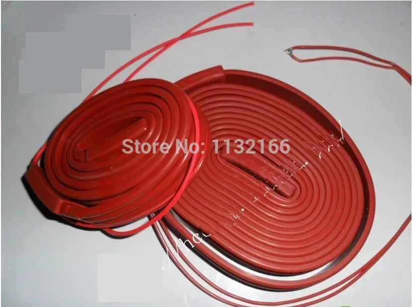 220VAC 150W 25*1500mm Silicon Band Heater Strip waterproof