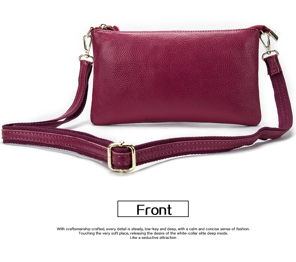 Wallet Female Card Holder Coin Purse Women Genuine Leather Long Wallet for Credit Cards Bag Purses for Women Shoulder Bags 33