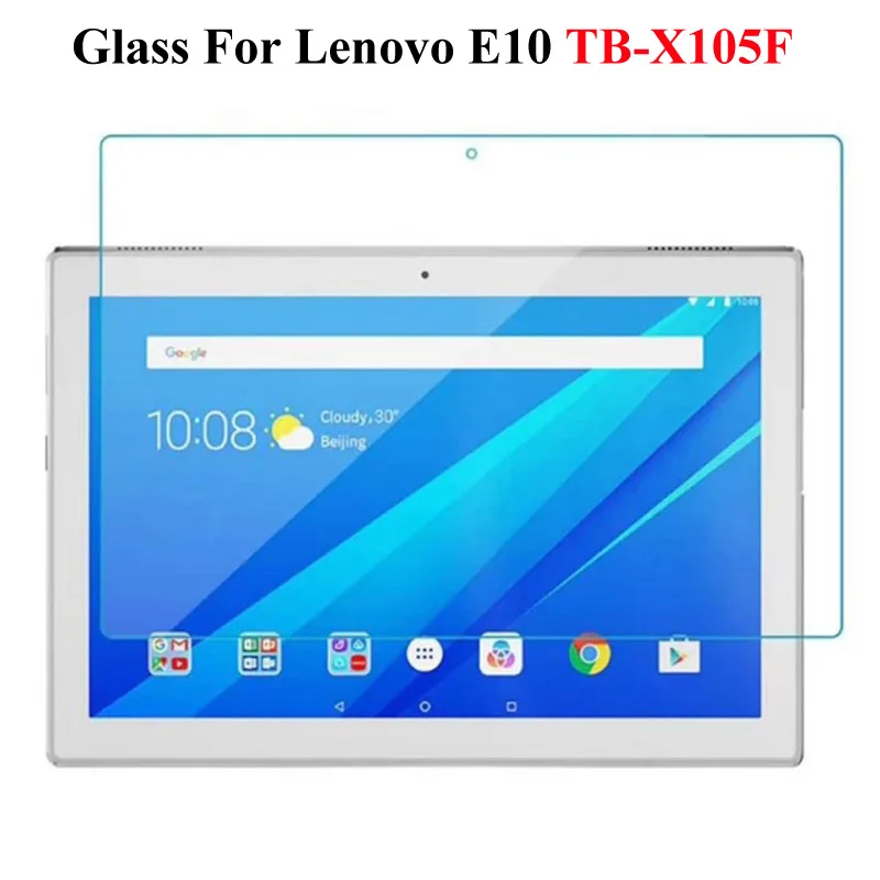 9H закаленное стекло для lenovo Tab M10 P10 10,1 дюймов Защитная пленка для экрана для lenovo Tab E7 E8 E10 Защитная стеклянная пленка для экрана - Цвет: lenovo E10