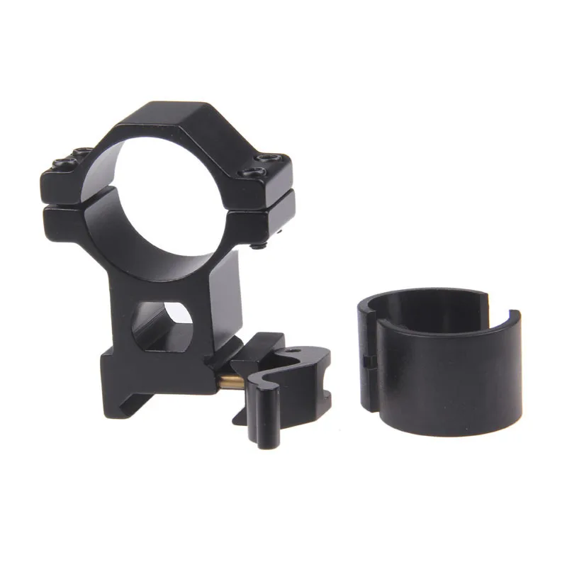

Funpowerland Hunting QD Quick Release mount Rings Barrel 30mm 25.4mm 1" scope ring 20mm Rail Free Shipping