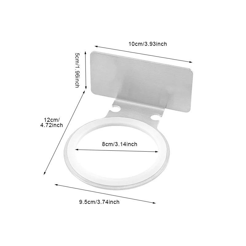 Домашний фен, полка, держатель, настенное крепление, для ванной комнаты, нержавеющая сталь, стеллаж для хранения, органайзер, аксессуары, принадлежности,, чехол