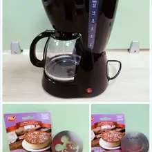 Onezili Автоматическая 16 чашки Эспрессо, Электрический Кофе Maker белый капельного Кофе машина с водой окна 220 В