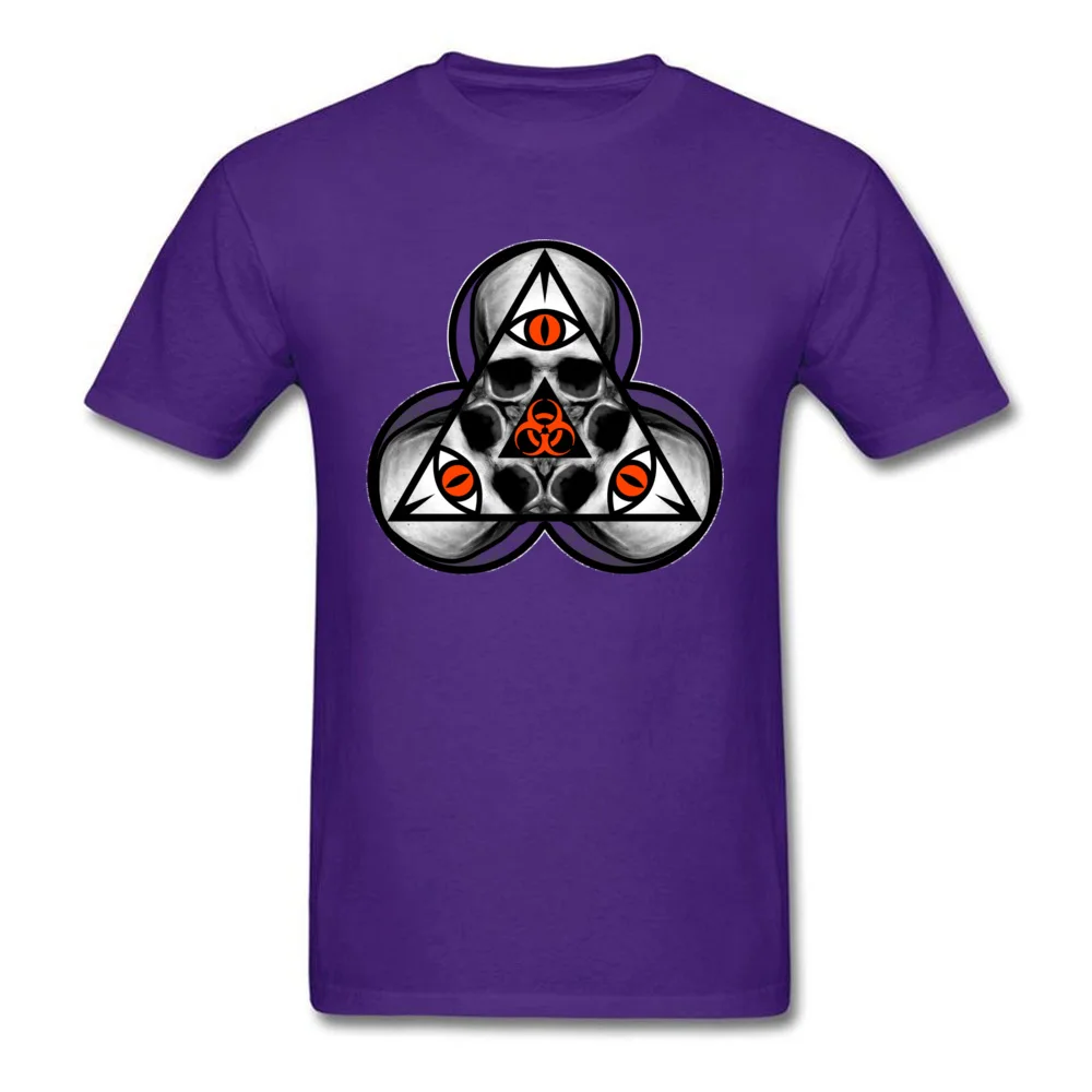 Biohazard TriSkull_purple