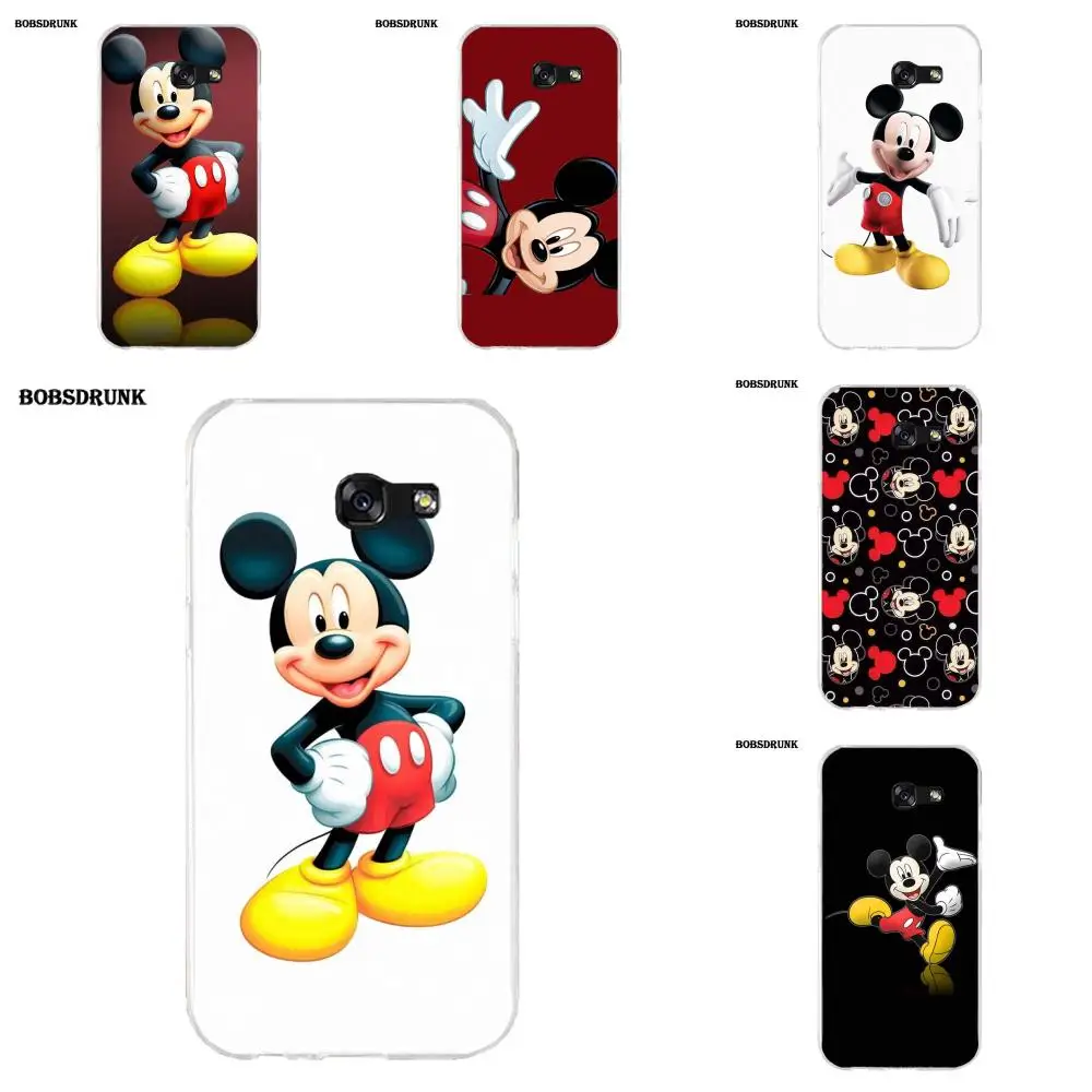 

Soft Silicone TPU Transparent Personalized Pattern For Samsung Galaxy A3 A5 A7 J1 J2 J3 J5 J7 2015 2016 2017 Micky Mouse