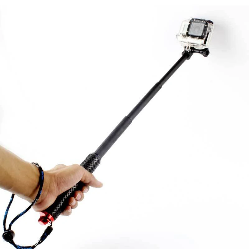 Selfiestick высококачественный монопод для go pro 4 3 + 2 SJ4000 Экшн камера ручной селфи палка