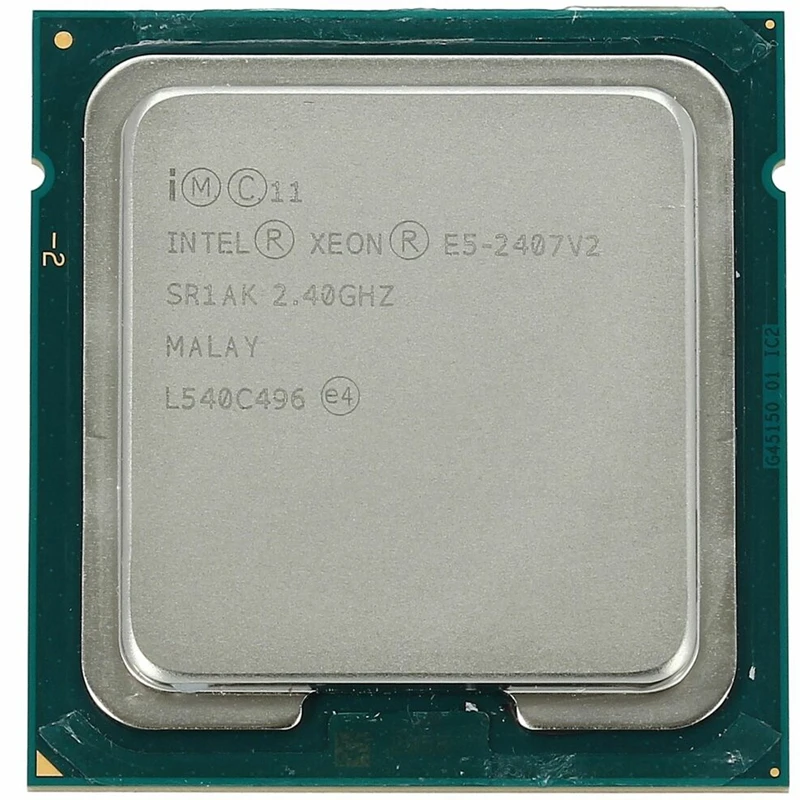 

Intel Xeon E5-2407v2 E5 2407v2 E5 2407 v2 2.4GHz Quad-Core Quad-Thread CPU 10M 80W LGA 1356 Processor