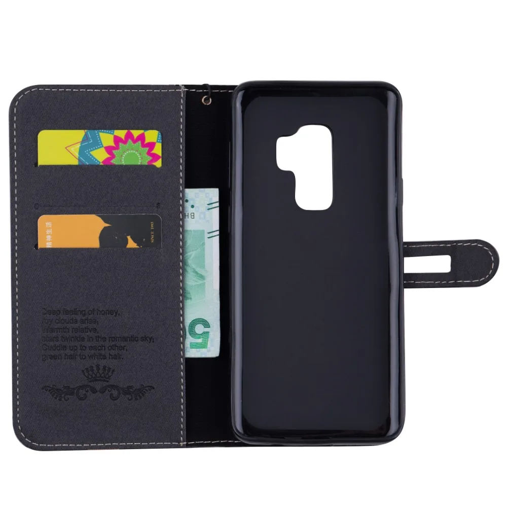 Новинка для Samsung Galaxy Note 9 S9 S8 Plus S7 S6 S5 J3 J5 A3 A5 2016 2017 A6 A8 2018 Ретро кошелек Флип PU кожаный