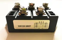 Трехфазный модуль моста для выпрямления тока VUO110-16NO7 для электромагнитного нагревателя выпрямителя моста VUO110-16