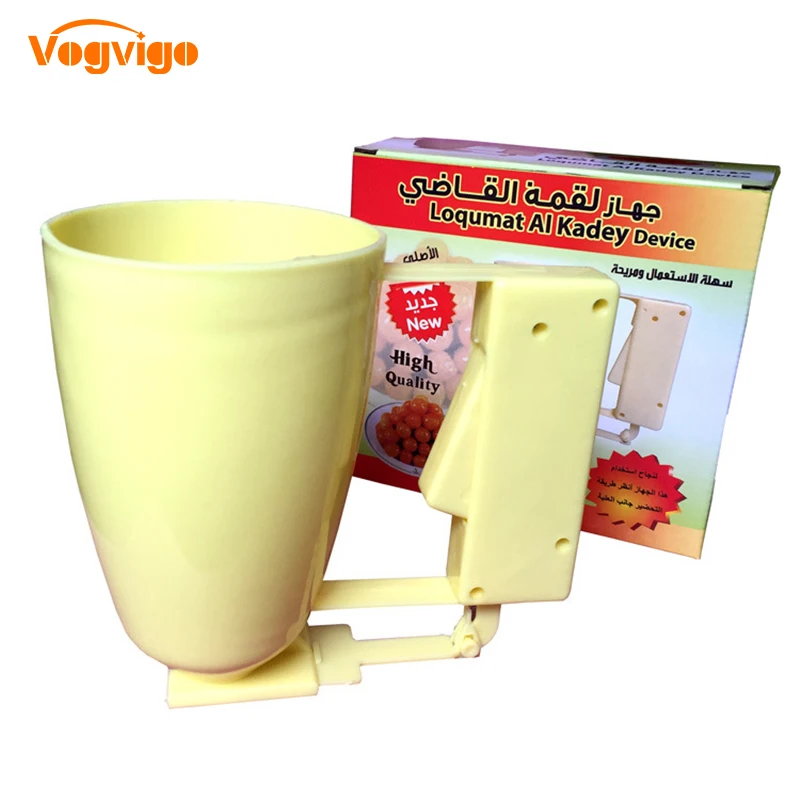 

VOGVIGO Manual Cupcake Pastry Batter Dispenser Pancake Muffin Dough Cream Separator Cookie Maker Meatball Mould Baking Tools