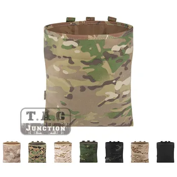

Emerson Tactical Magazine Dump Pouch Emersongear High Speed Belt MOLLE Military Mag Store Bag Foldable Quick Access Multicam