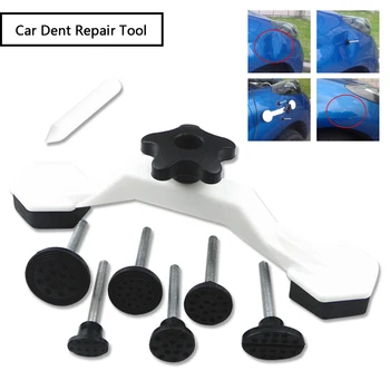 

Tool Kit 8pcs Instrument Hand Repair Tool Set Fix Dent Paintless Auto Car Body Damage Pulling Bridge Removal Glue Tab Tool New
