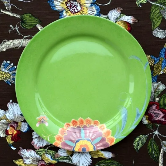 Defective clearance/French country ceramic tablewa...