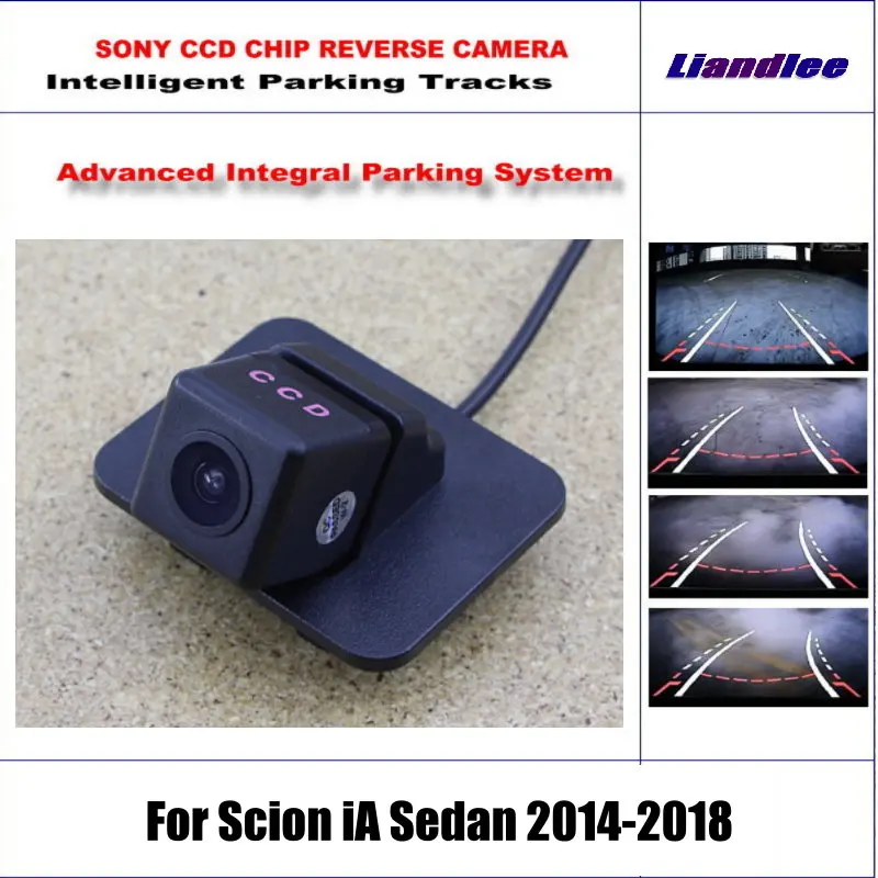 

Intelligentized Reversing Camera For Scion iA Sedan 2014-2018 Rear View Back Up / 580 TV Lines Dynamic Guidance Tracks