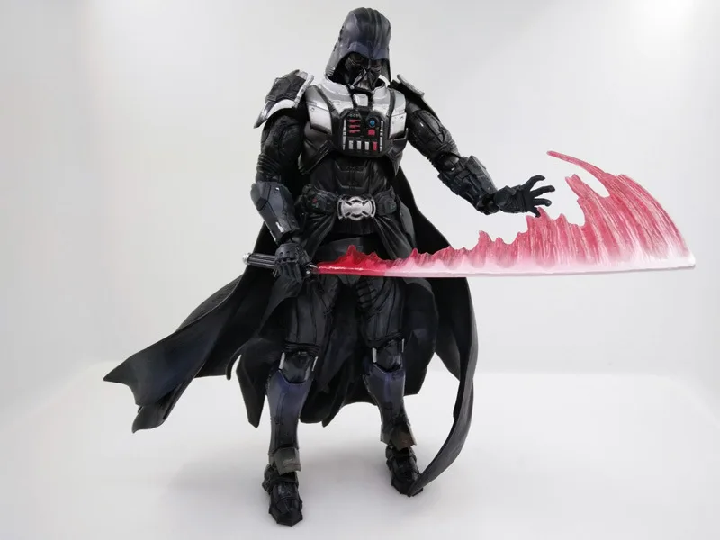 28 см Звездные войны экшн фигурка PlayArts Kai Darth игрушки с Вейдером Коллекция Модель ПВХ Звездные войны, Вейдер Play arts Kai