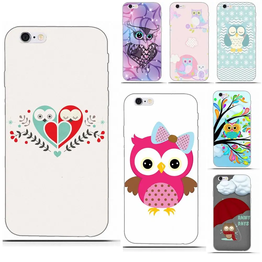 

Perciron For Galaxy Alpha Core Note 2 3 4 S2 A10 A20 A20E A30 A40 A50 A60 A70 M10 M20 M30 Soft TPU Capa Cute Owl Style Hard