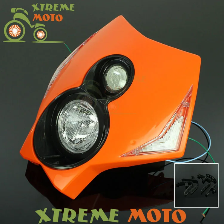 Универсальный светодиодный налобный фонарь для KTM EXC EXCF XC XCF XCW XCFW MX EGS SX SXF SXS 50 65 85 125 150 200 250 300