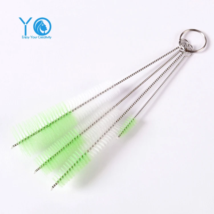 Spout Cleaning Brush Set Miniature Size Brushes Pot Mouth&cups&bottles Cleaning Brush Household