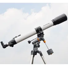 Астрономический телескоп Visionking 90 мм 90-1000 экваториальное крепление космический рефрактор планета Луна Звезда наблюдение Астрономия Монокуляр