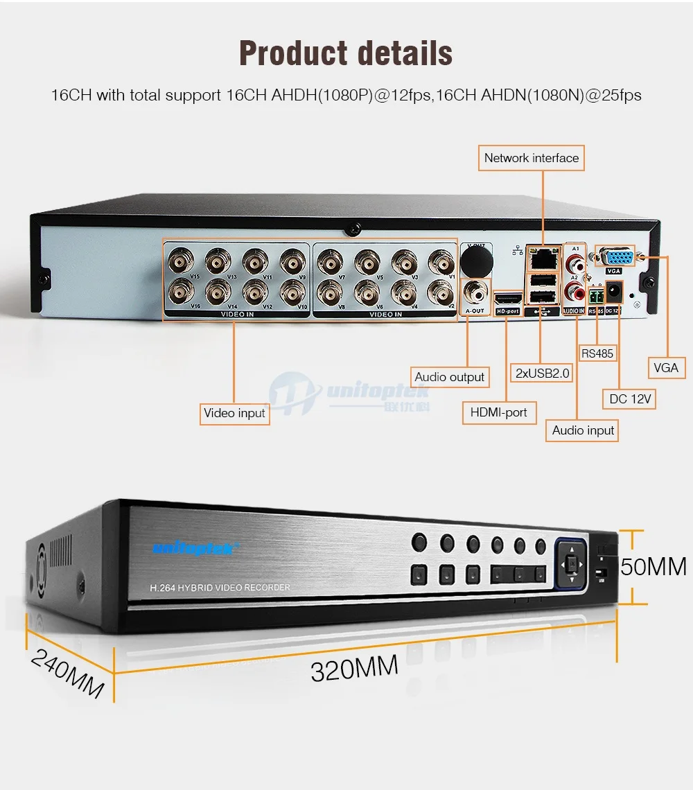 09 CCTV Surveillance Security DVR