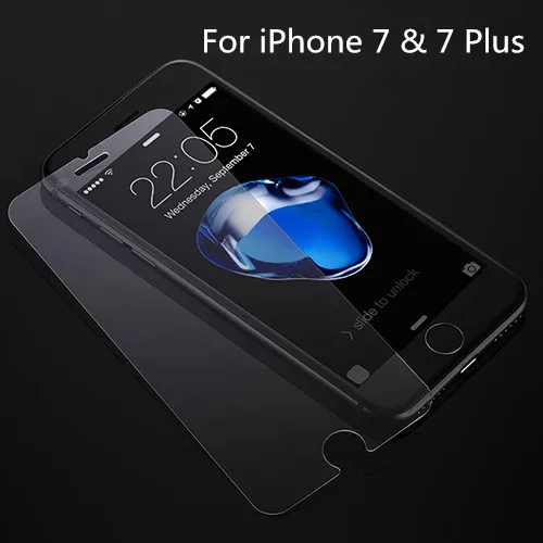 

Tempered Glass For iPhone 7 / 7 Plus Screen Protector For iPhone 7 Glass iPhone7 Protective Film +Cleaning Kit