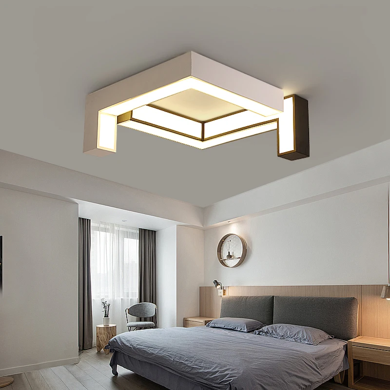 

DIY White or Black Modern led ceiling chandelier lights for bedroom Children Room Living Room AC85-265V chandelier fixtures