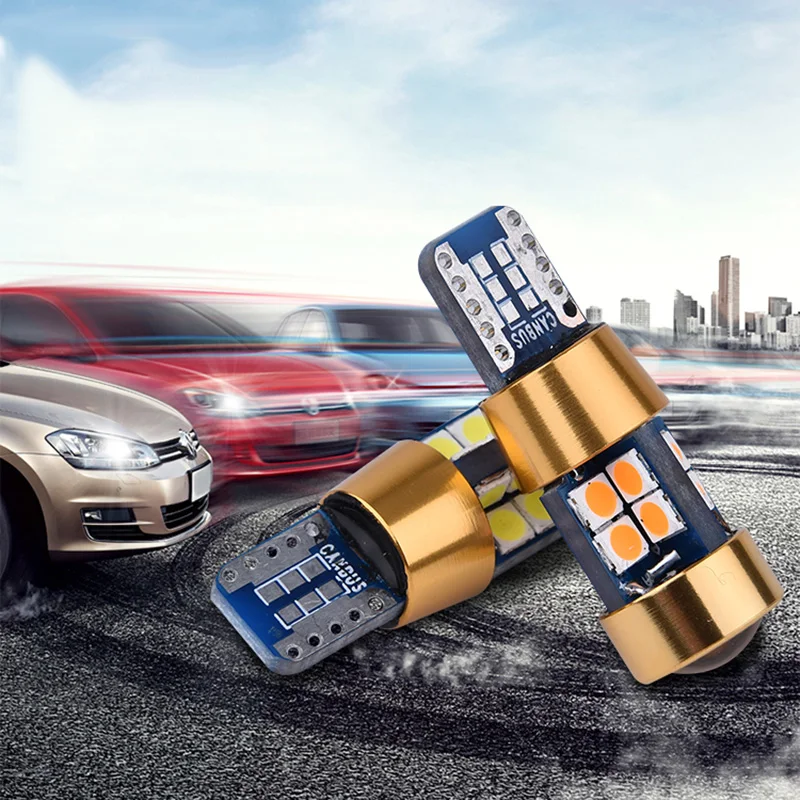 2PCS 100 CANBUS NO ERROR T10 LED Car Parking Light for BMW E60 E90 E39