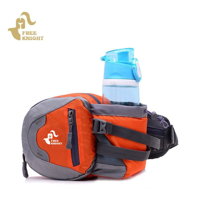 Bolsa de cinturón de cintura para correr con soporte de botella de agua para montar en bicicleta ciclismo caminar cintura paquete hombres mujeres