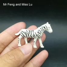 Экшн-игрушки дикие животные Зебра ПВХ Модель обучающее руководство обучающая игрушка