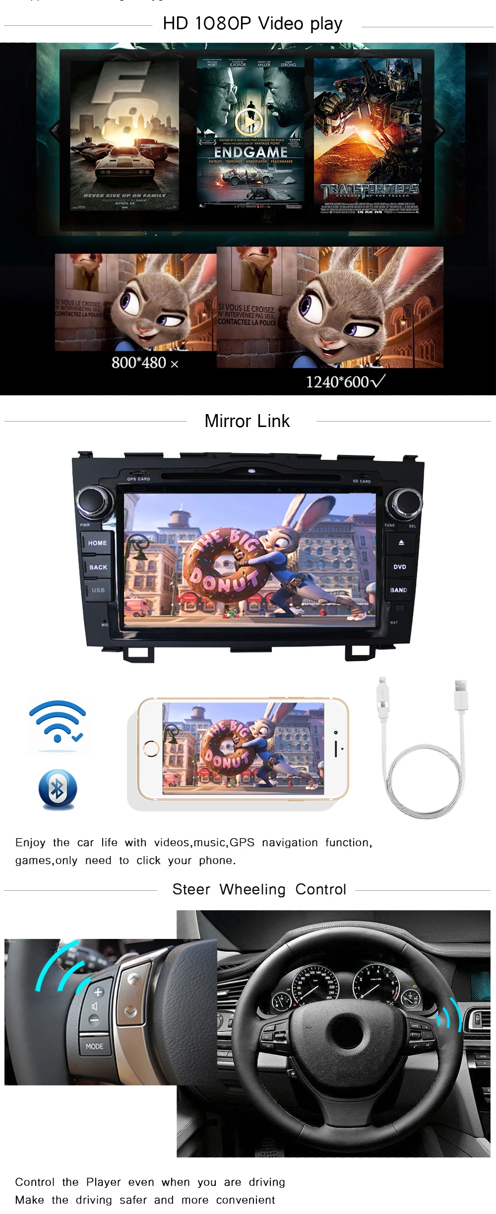 Discount Android 6.0 1G/2G RAM 16G Flash Quad Core 1.2G*4 2Din Car DVD For CRV 2006-2011 Radio Video GPS DVR OBD2 WiFi TF Card with Map 2 Discount Android 6.0 1G/2G RAM 16G Flash Quad Core 1.2G*4 2Din Car DVD For CRV 2006-2011 Radio Video GPS DVR OBD2 WiFi TF Card with Map 2