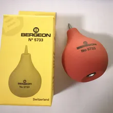 Bergeon 5733 часы для удаления пыли, резиновый воздушный продувочный очиститель-воздуходув инструмент для ремонта часов