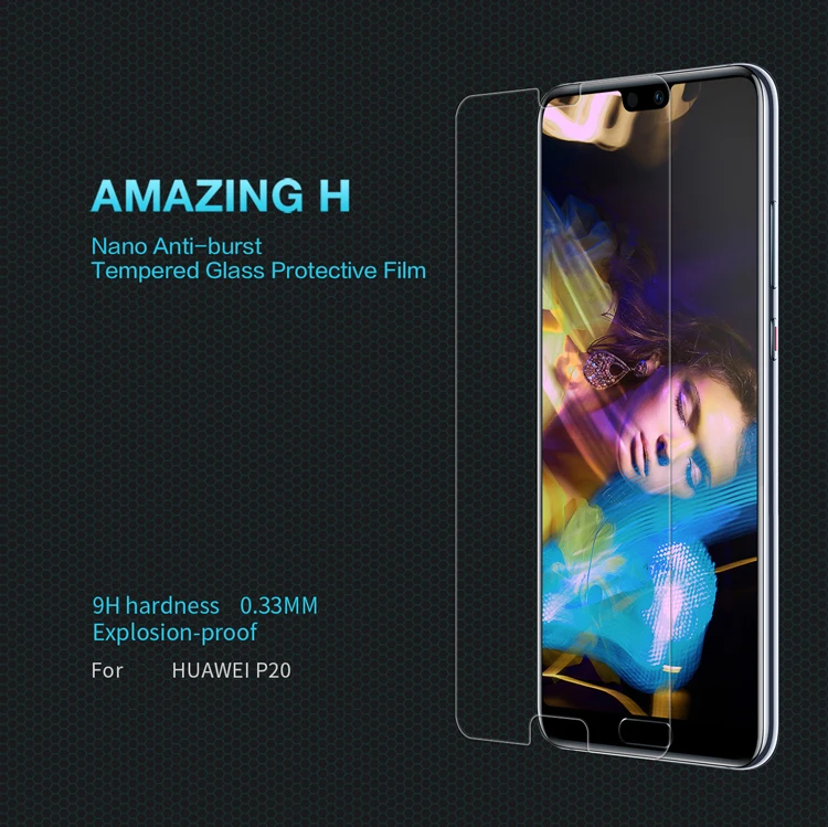 Для huawei P20 Pro Защитная пленка NILLKIN 9 H Стекло для закаленное Экран