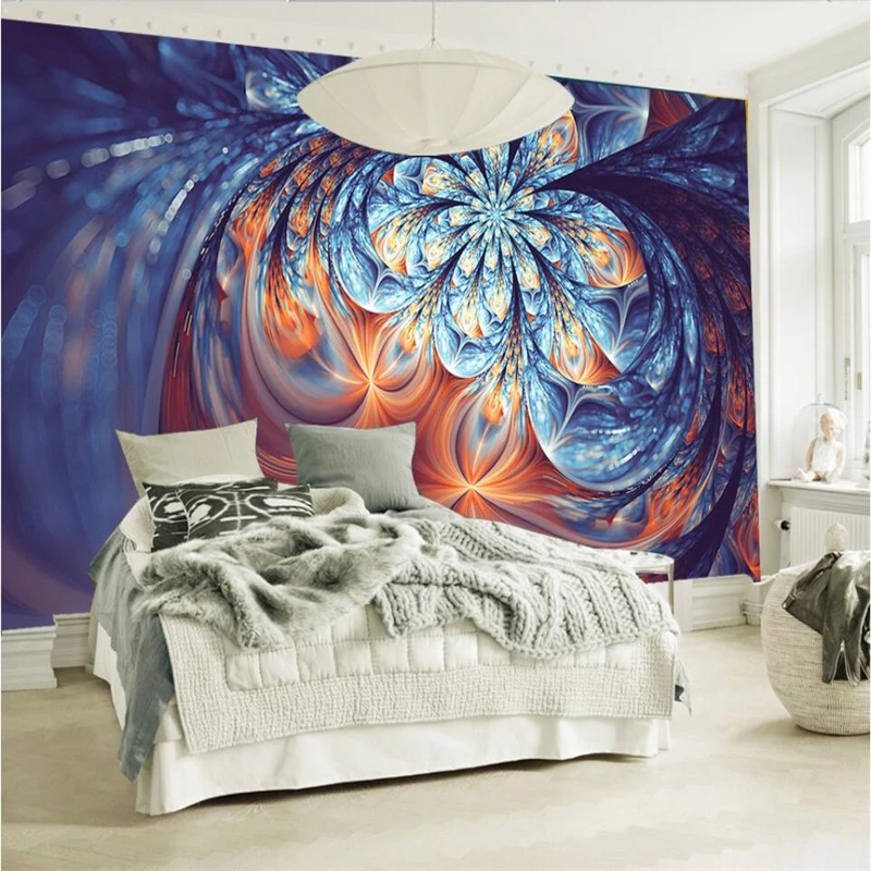 

beibehang Modern atmosphere European style abstract pattern living room TV backdrop custom large fresco silk silk wallpaper