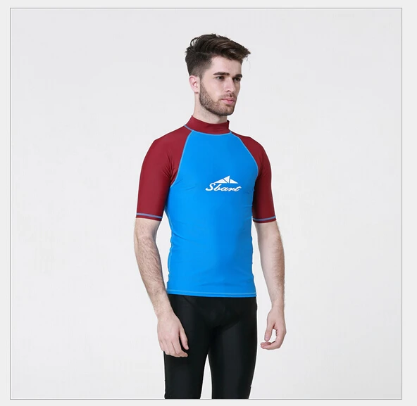 Dive Skin Men Surfing Tops Women Wetsuits Rowing Boats Rash Guards Surfing& Beach T-shirts Swim Suits Body Suits Swimming Shirt