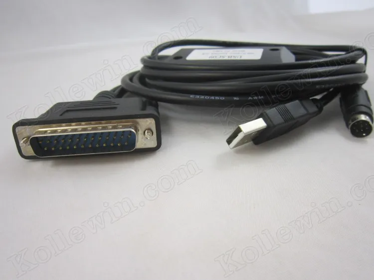 USB SC09 RS422 программируемый ПЛК кабель для FX и A series USBSC09 sc 09 Новый в коробке с