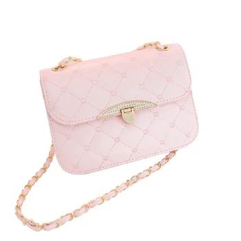 

Woman's Shoulder Bag Sweet Briefcase Handbag Chain Messenger Bag New